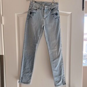 LC Lauren Conrad Blue Skinny Jeans